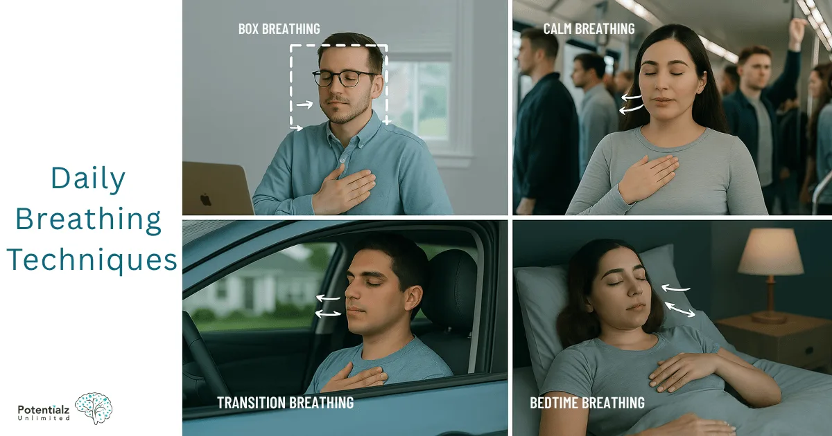 Daily Breathing Techniques - Your portable emotional toolkit