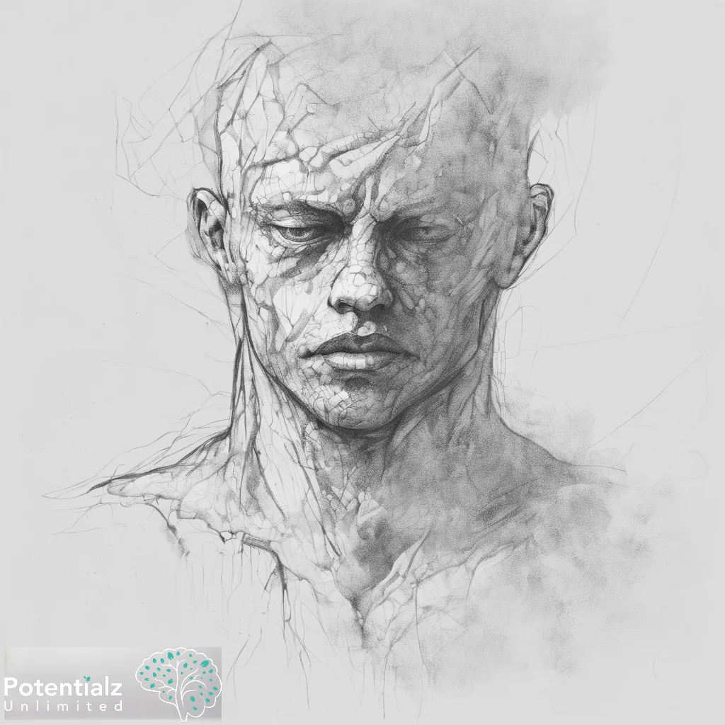 Man in a dissociated state