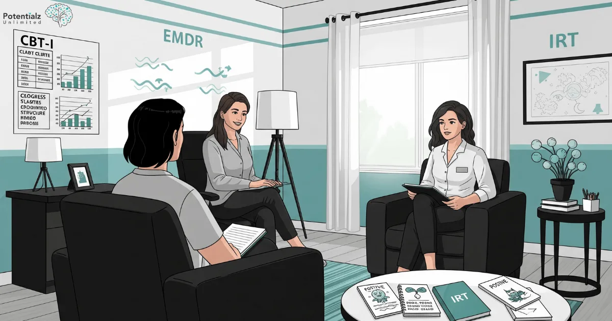 A peer review of the effectiveness of different therapies for PTSD Nightmares