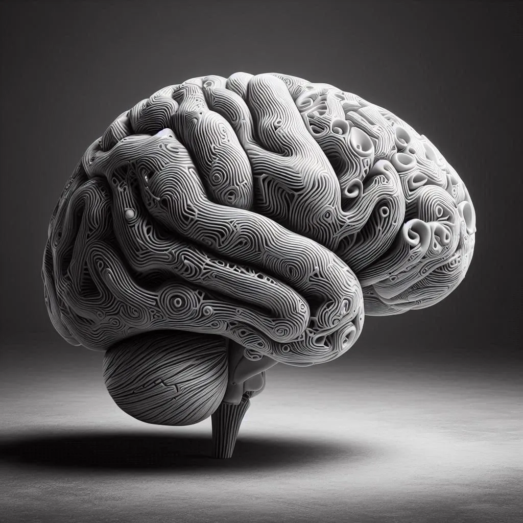 prefrontal cortex - ai generated