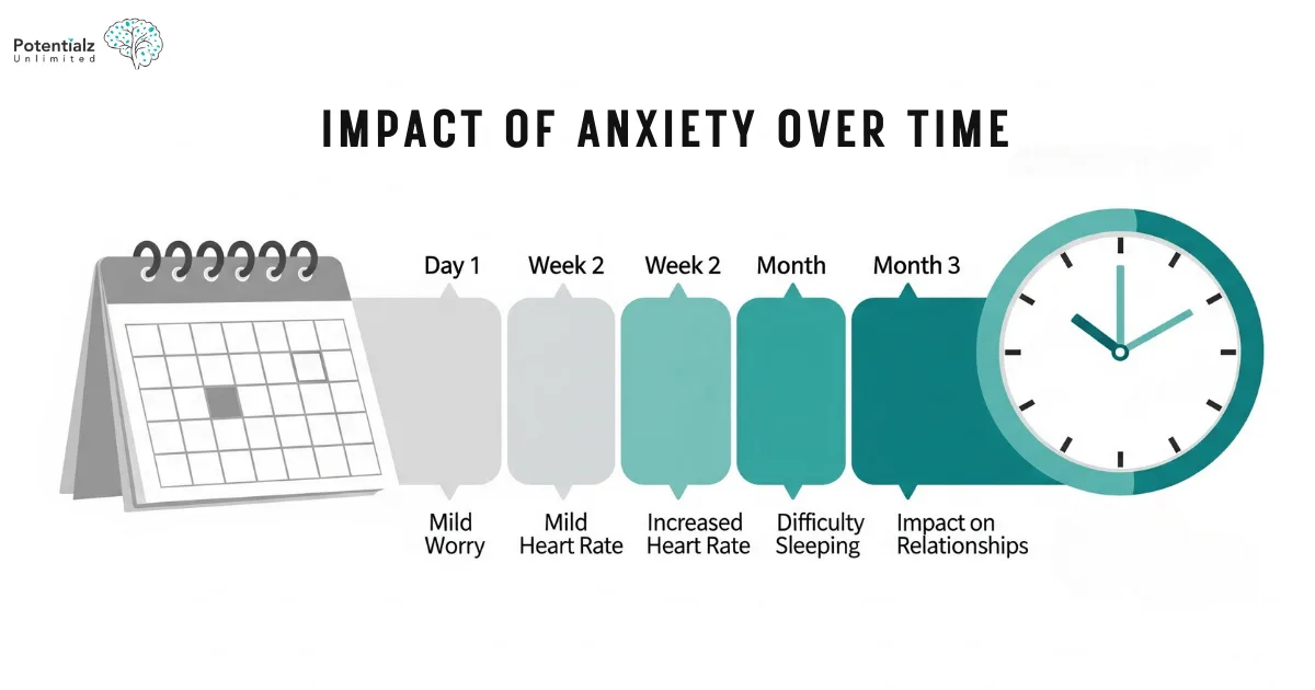 Impact of Anxiety Over Time